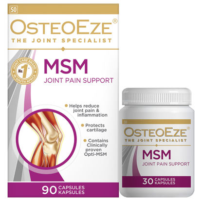 Picture of OsteoEze with MSM banded Capsules 90'S