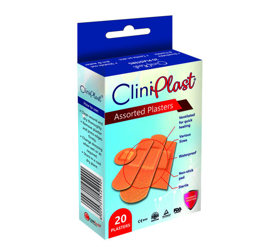 Picture of Cliniplast Assorted 20's