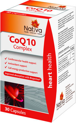 Picture of Nativa CoQ10 Complex Capsules 30's