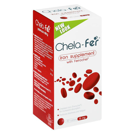 Picture of Chela-fer 15mg Tablets 60's