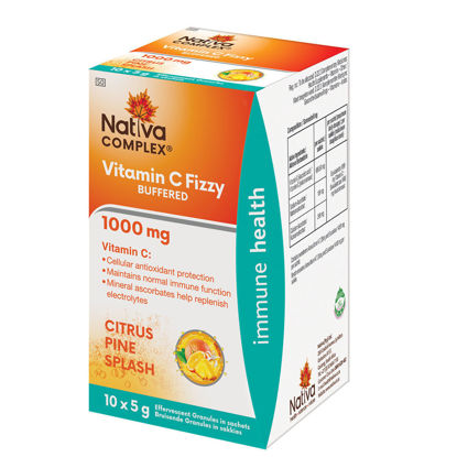 Picture of Nativa Vitamin C 1000mg Fizzy Pine Splash Sachets 10's