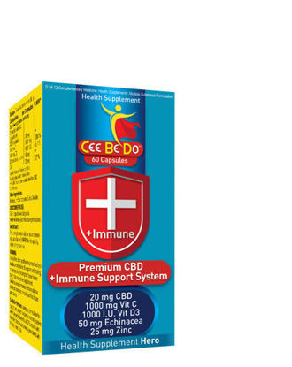 Picture of Cee Be Do  + Immune Capsules 60's