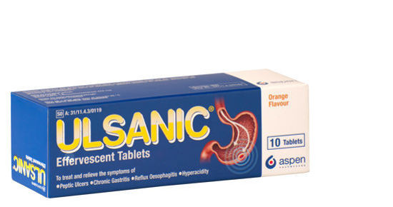 Picture of Ulsanic Effervescent Tablets 10's