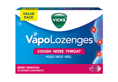Picture of Vicks Berry Lozenges 24's