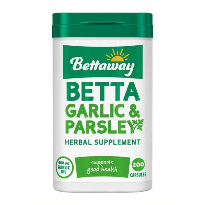 Picture of Bettaway Betta Garlic & Parsley 200 Capsules