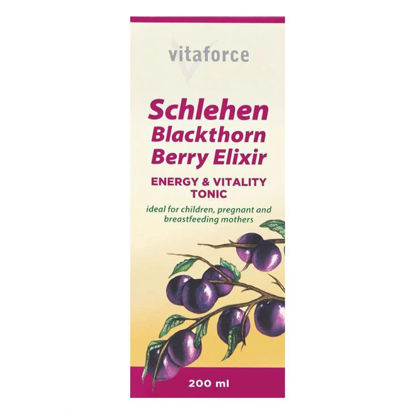Picture of Vitaforce Schlehen Blackthorn Berry Elixir 200ml