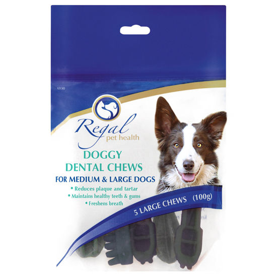 Picture of Regal Doggy Dental Chews Large 5's