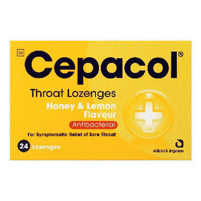 Picture of Cepacol  Honey and Lemon Lozenges 24's