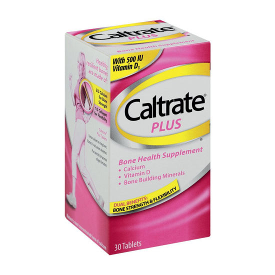 Picture of Caltrate Plus 30 Tablets