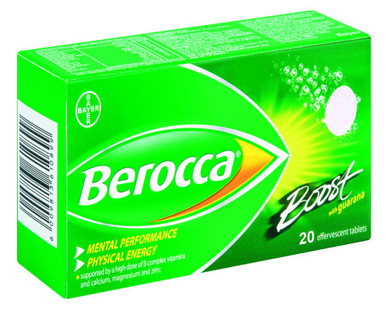 Picture of Berocca Boost Effervescent Tablets  20's