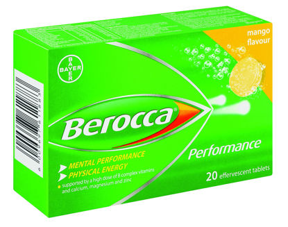 Picture of Berocca Performance Effervescent Tablets Mango 20's