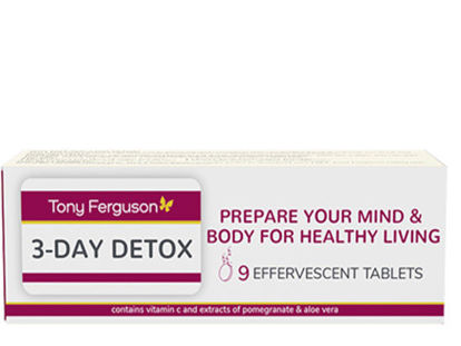 Picture of Tony Ferguson 3 Day Detox  Effervescent Tablets 9's