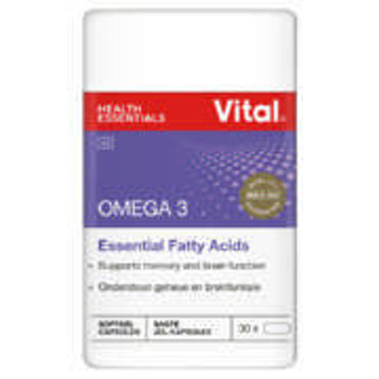 Picture of Vital Omega 3 Capsules 30's