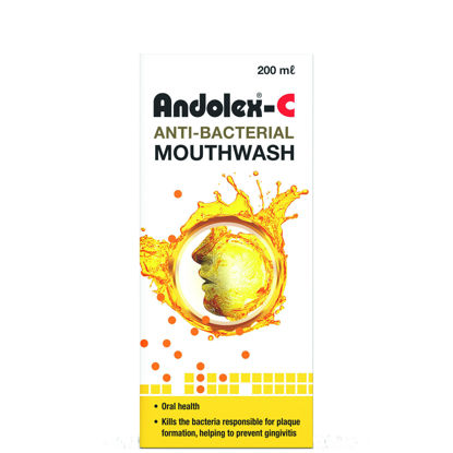 Picture of Andolex-C Anti-bacterial Mouthwash 200ml