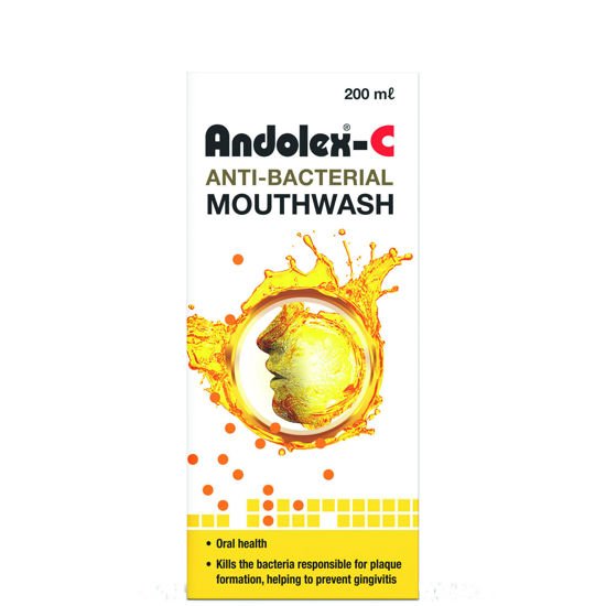 Picture of Andolex-C Anti-bacterial Mouthwash 200ml