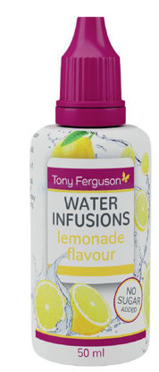 Picture of Tony Ferguson Water Infusion Drops 50ml - Lemonade