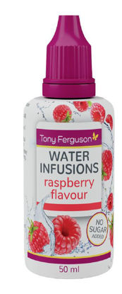 Picture of Tony Ferguson Water Infusion Drops 50ml - Raspberry