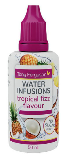 Picture of Tony Ferguson Water Infusion Drops 50ml - Tropical Fizz