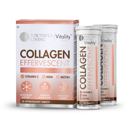 Picture of Youthful Living Vitality Collagen Effervescent Tablets 20's