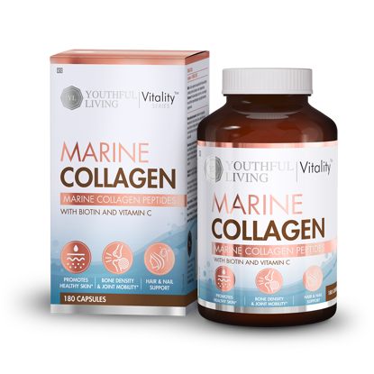 Picture of Youthful Living Vitality Marine Collagen Capsules 180's