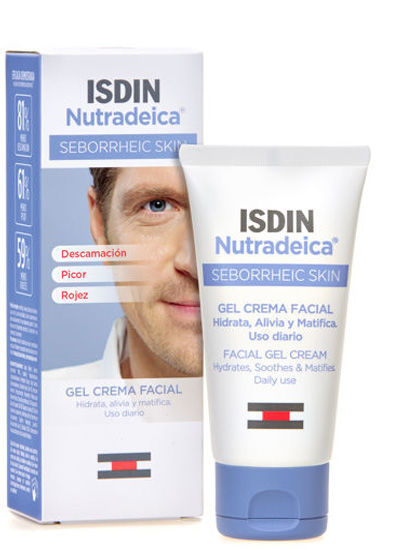 Picture of ISDIN Nutradeica Seborrheic Skin Facial Gel Cream 50ml