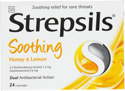 Picture of Strepsils Honey & Lemon Lozenges 24's