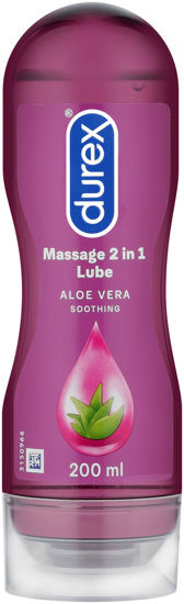 Pharmacy Direct. Durex Play 2 in 1 Massage Gel & Lubricant - Soothing Aloe  Vera 200ml