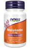 Picture of Now Foods Melatonin 3mg Veg  Caps 60's