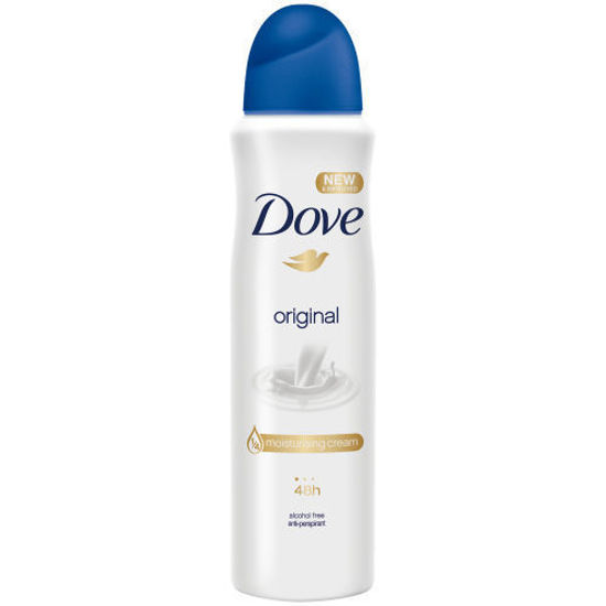 Picture of Dove Aerosol Original Ladies Antiperspirant Spray 150ml
