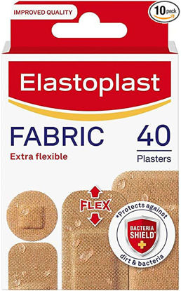 Picture of Elastoplast Extra Flexible Fabric Plasters 40's