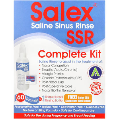 Picture of Salex Saline Sinus Rinse (SSR) Complete Kit