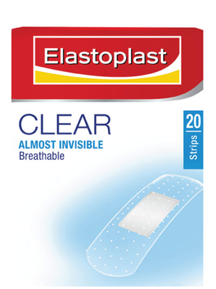 Picture of Elastoplast Clear Plasters 20's
