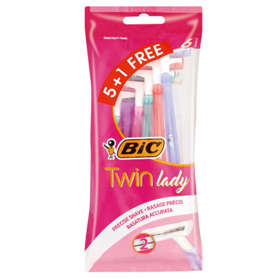 Picture of Bic Twin Lady Pouch 5+1