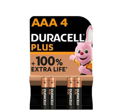 Picture of Duracell Plus Power AAA 4 Batteries