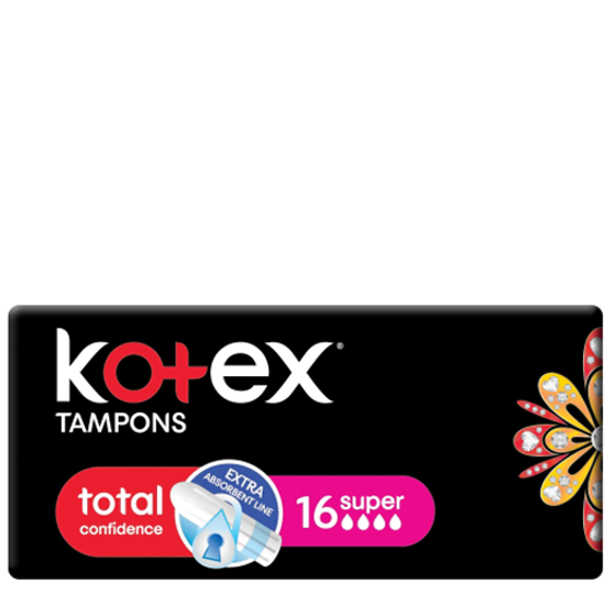 Picture of Kotex Super Tampons 16's