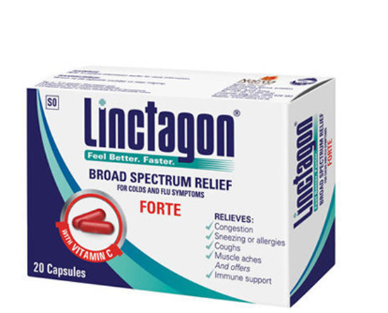 Picture of Linctagon Forte Capsules 20's