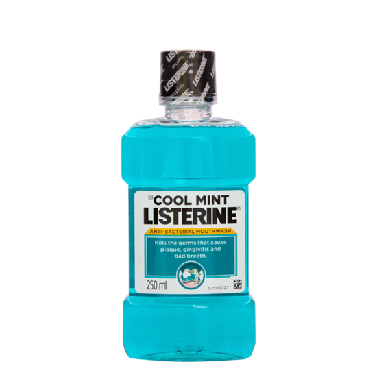 Picture of Listerine Cool Mint Anti-Bacterial Mouthwash 250ml