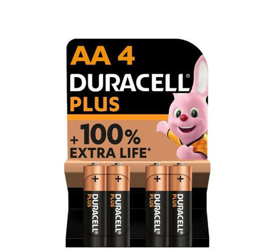 Picture of Duracell Plus Power AA 4 Batteries