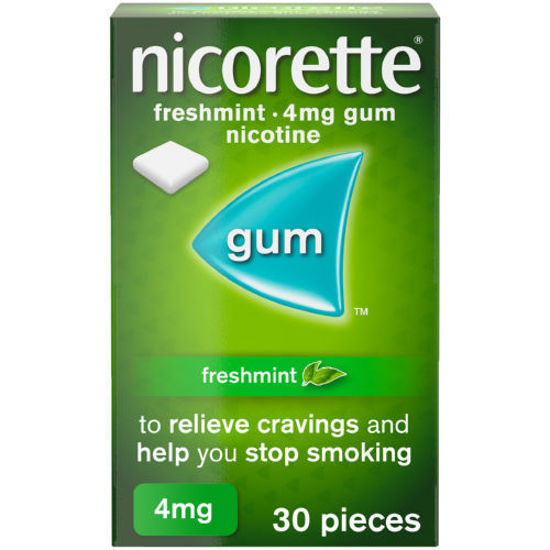 Picture of Nicorette Freshmint Coated Gum 4mg - 30 pieces