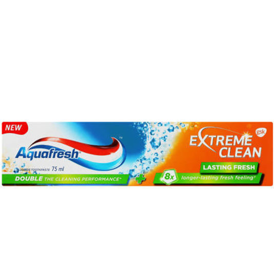 Picture of Aquafresh Extreme Clean Lasting Fresh Toothpaste 75ml