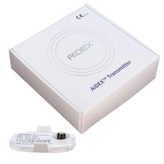 Picture of AiDEX Continuous Glucose Monitoring TRANSMITTER