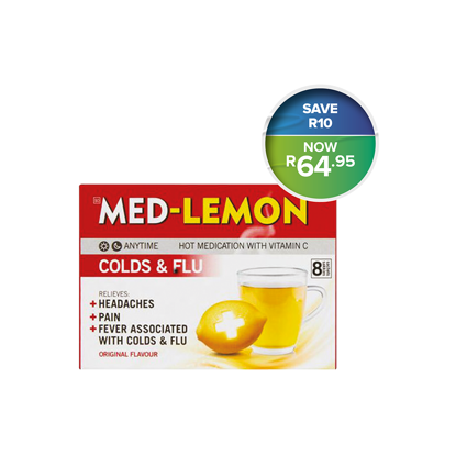 Picture of Med-Lemon Original with Vitamin C Sachet 8's