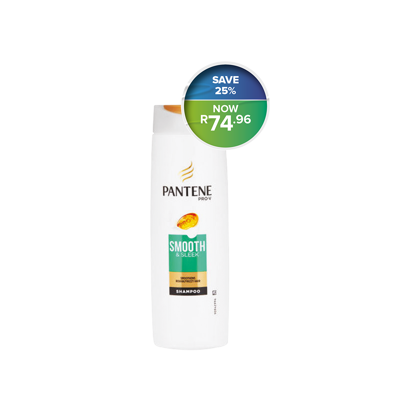 Picture of Pantene Pro-V Smooth & Sleek Shampoo 400ml