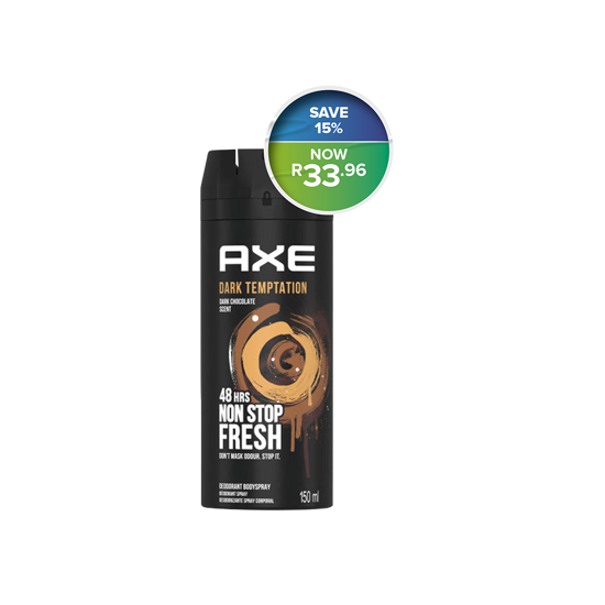 Picture of Axe Aerosol Dark Temptation Deodorant Bodyspray 150ml