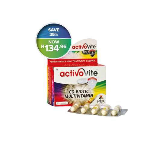 Picture of Activovite Pro4 Capsules 30's