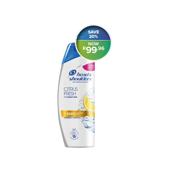 Picture of Head & Shoulders Citrus Fresh Anti-Dandruff Shampoo 400ml