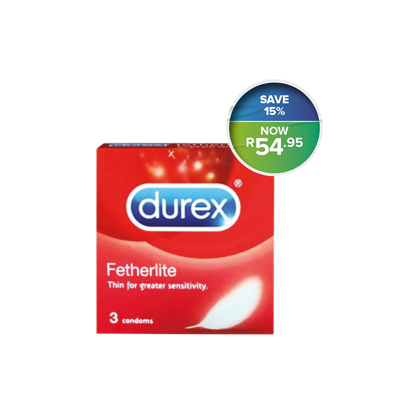 Picture of Durex Fetherlite Condoms 3's