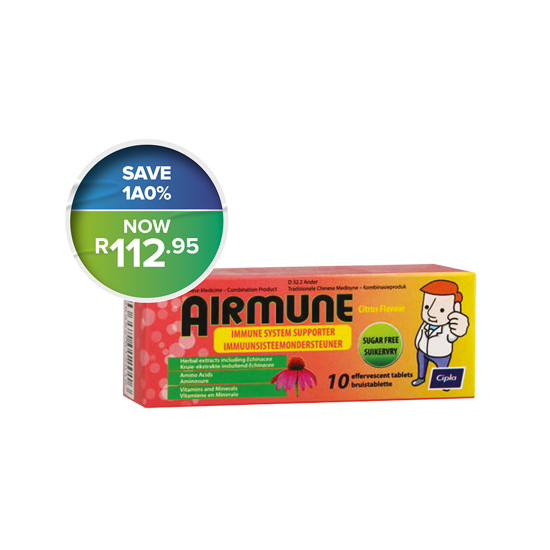 Picture of Airmune Effervescent Tablets  10's