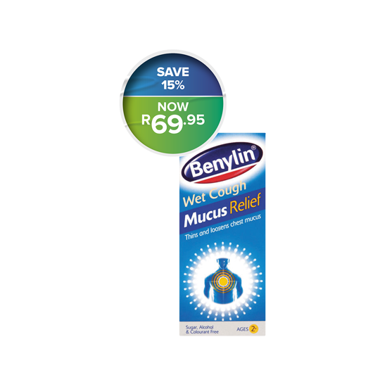 Picture of Benylin Wet Cough Mucus Relief 100ml