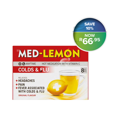 Picture of Med-Lemon Original with Vitamin C Sachet 8's